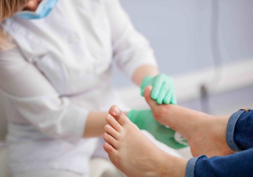 What problems do podiatrists treat?